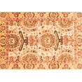 thumbnail image 1 of Ahgly Company Indoor Rectangle Abstract Orange Modern Area Rugs, 2' x 3', 1 of 4