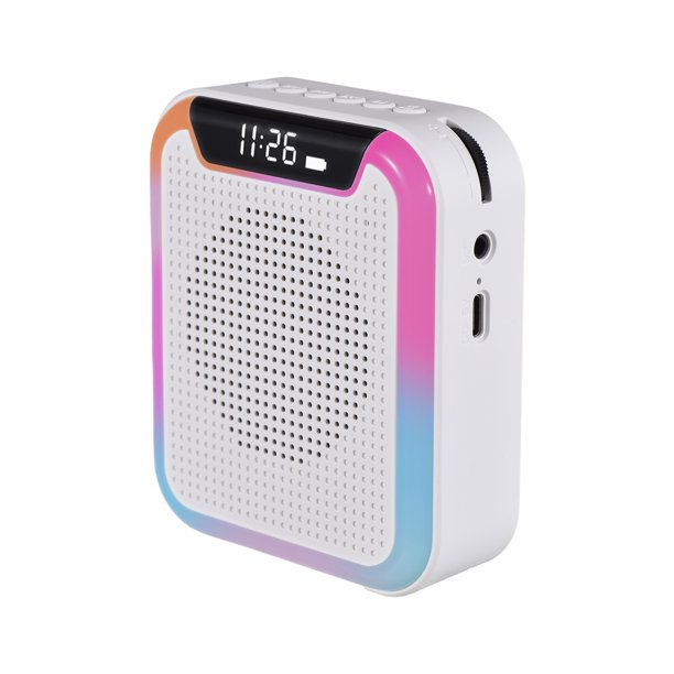 Amplificador de voz, megáfono portátil, sistema PA con cabezal con cable montado