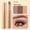 A, variant on D 3 In 1 Gradient Eyeshadow Stick Cream Pen With Built In 3 Shades Waterproof Long Lasting