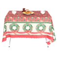 thumbnail image 3 of Couverture de Tissu de Table d'Impression de Polyester de Noël pour le Modèle de Guirlande de Type de Table de Fête de Cuisine à la Maison, 3 of 12
