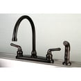 thumbnail image 2 of Kingston Brass FB795SP 8-inch Centerset Kitchen Faucet, Oil Rubbed Bronze, 2 of 3