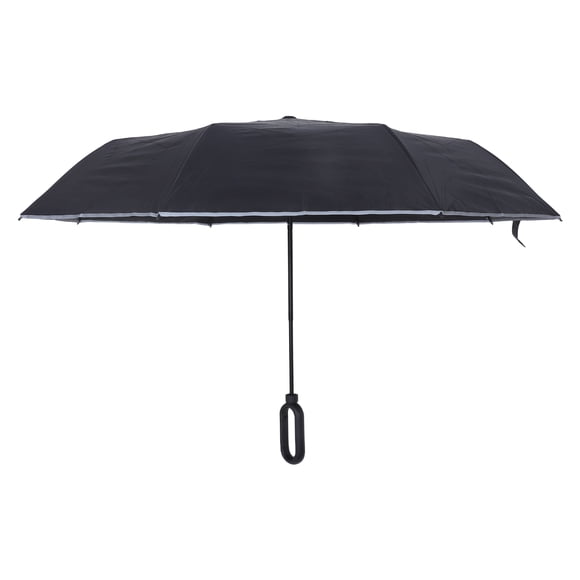 MERRYHAPY Negro Resistente Con Mango De Anillo Gancho Plegable Para Uso Exterior