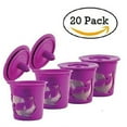 thumbnail image 1 of Estbridge Reusable  Coffee Filter  Refillable K Cup Pod - 20 Capsules, 1 of 4