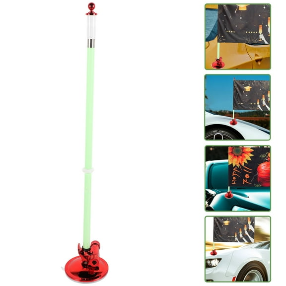 Raindrops Suction Cup Flag Holder Car Mount Flagpole Holder Suction Cup Car Flagpole Base Flag Mount Anchor