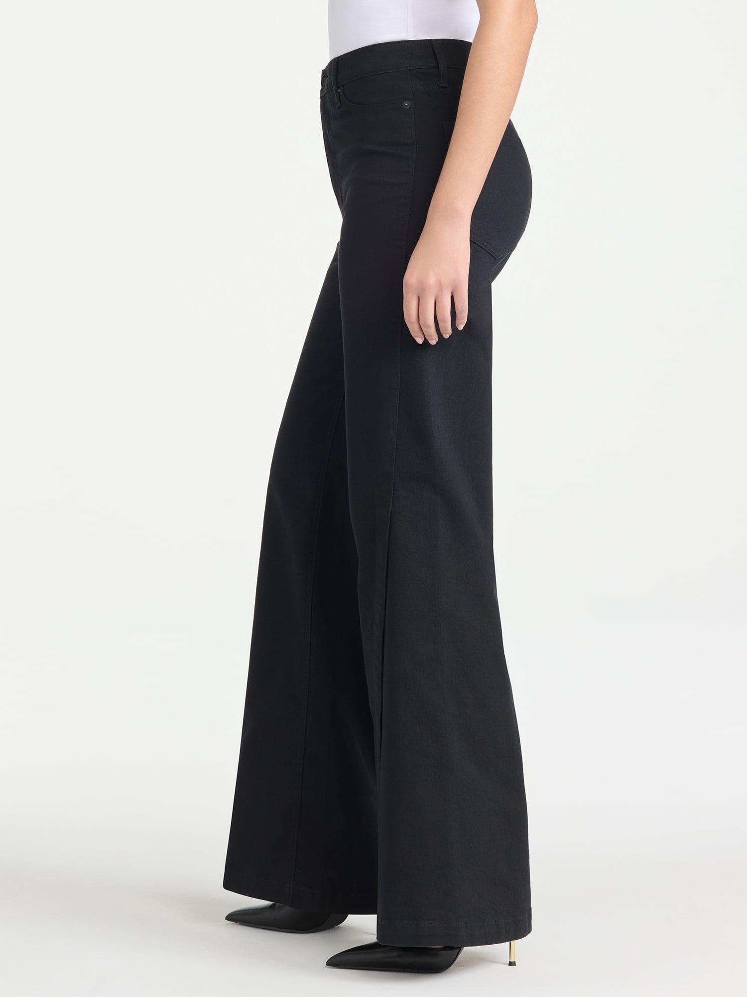Sofia Vergara Women's and Women's Plus Size Margot Snap Wide Leg Sizes 0-26W