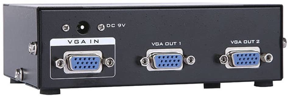 VGA Splitter Distributor 1 PC to 2 