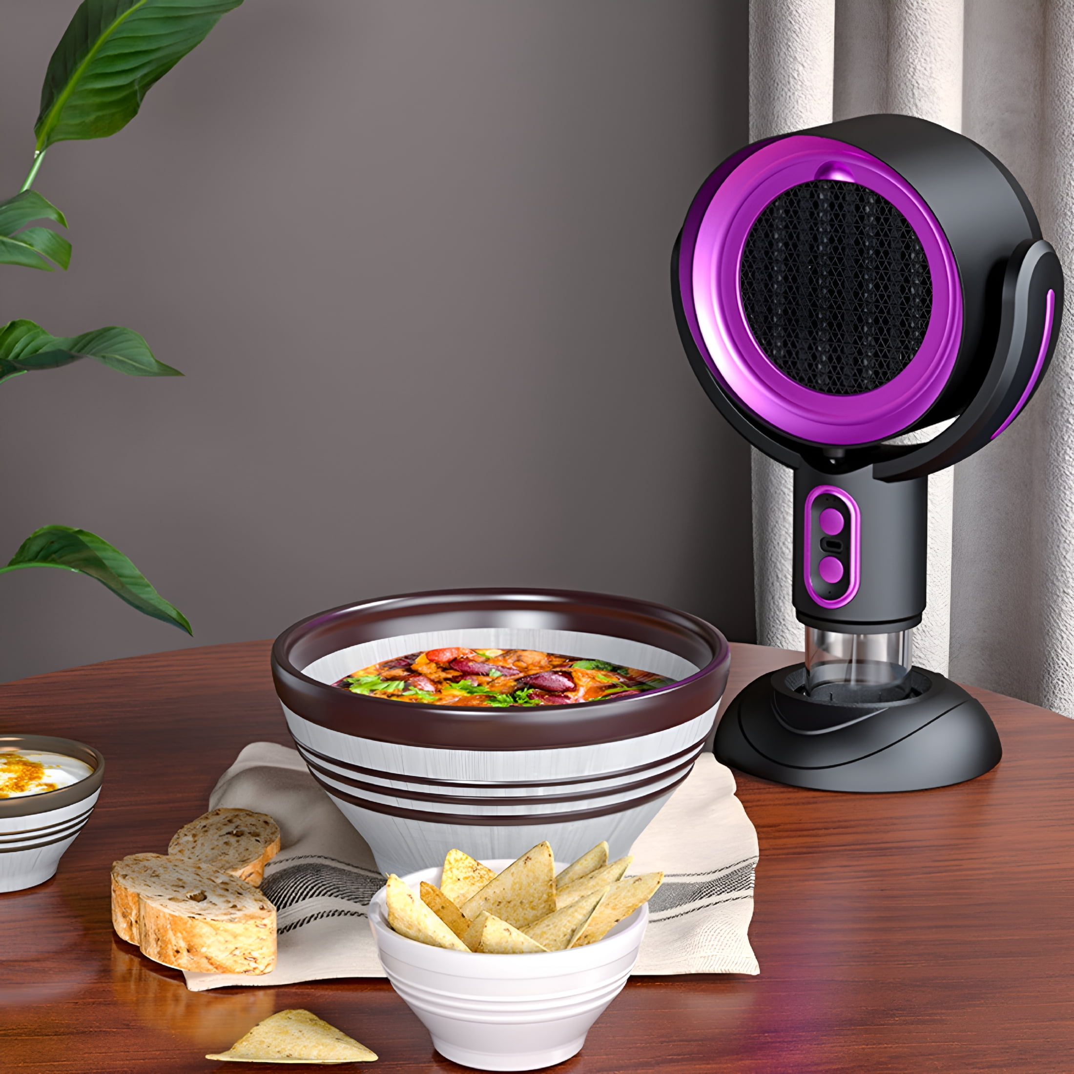 HIBIBUD Smoke Fan for Indoors Portable Fan with Super Suction Smoke Purifier Filters Negative Ion Fan Smoke Usb Smoke Extractor