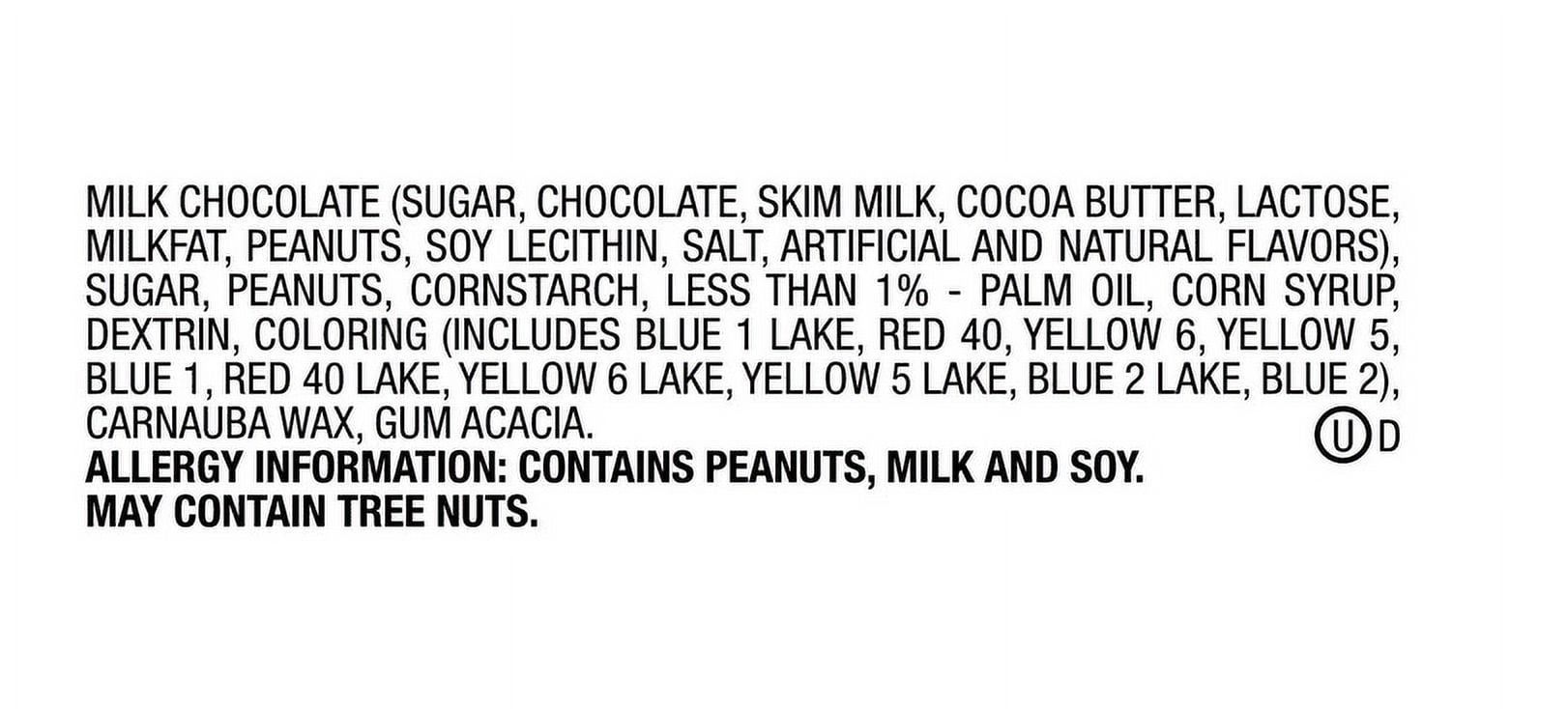 M&M'S Peanut Milk Chocolate Candy Bulk Jar (62 oz.)