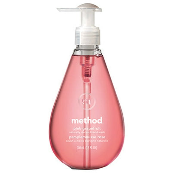Method 00039 Gel Hand Wash, Pink Grapefruit, 12 Oz