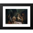 thumbnail image 2 of Alejandro Ferrant Y Fischermans 14x11 Black Modern Framed Museum Art Print Titled - S. Sebastiano Recovered from the Maximum Cloaca (1877), 2 of 5