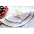 thumbnail image 4 of Zhengup Fake Collar Detachable Dickey Collar Blouse Half Shirts Peter Pan Doll Collar Faux False Collar for Women Girls, 4 of 6