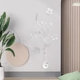 thumbnail image 1 of Murales de pared de flores 3D Mirror Murales de la casa Regalo creativo Artesanía creativa Decoración de la pared del adorno acrílico para la sala de, 1 of 8