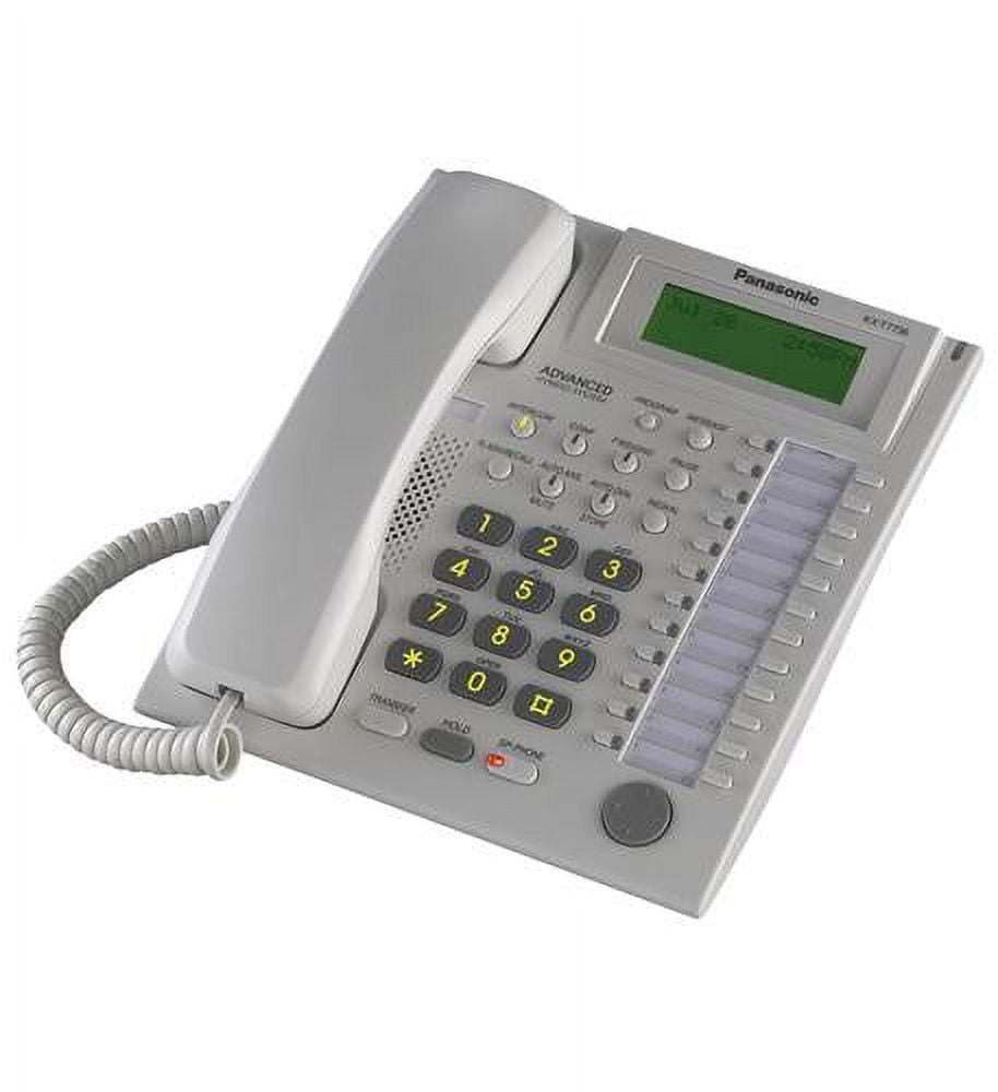 Panasonic 4 Line Corded Desk Phone for Home Business - Expandable