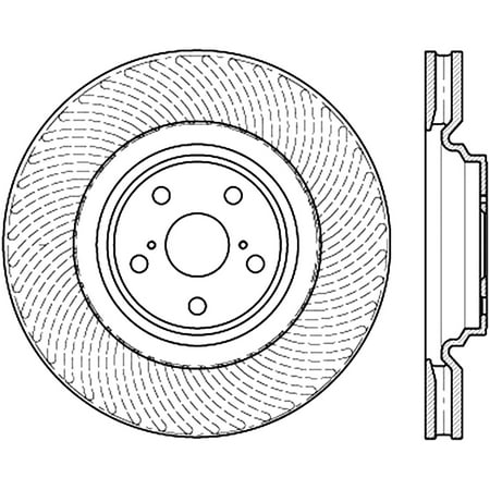 CENTRIC PARTS - CRYOSTOP ROTOR