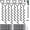 Black, variant on Trampoline Stakes Ground Anchors Screw in, Trampoline Anchors with Strong Straps, Spiral Earth Swing Set Anchor Heavy Duty for Trampolines(Black-8Pack)