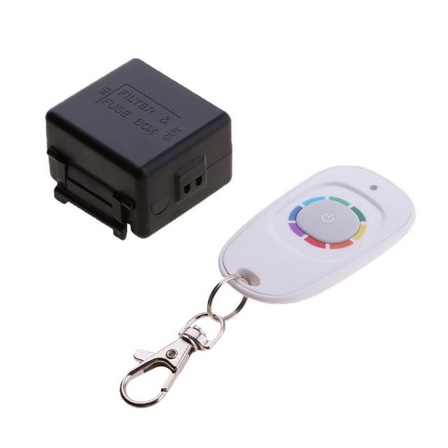 Transmisor Del Interruptor de telemando de Inalámbrico de 12 V 1CH + Puerta Del Receptor 315MHz Yotijar Interruptor de relé inalámbrico