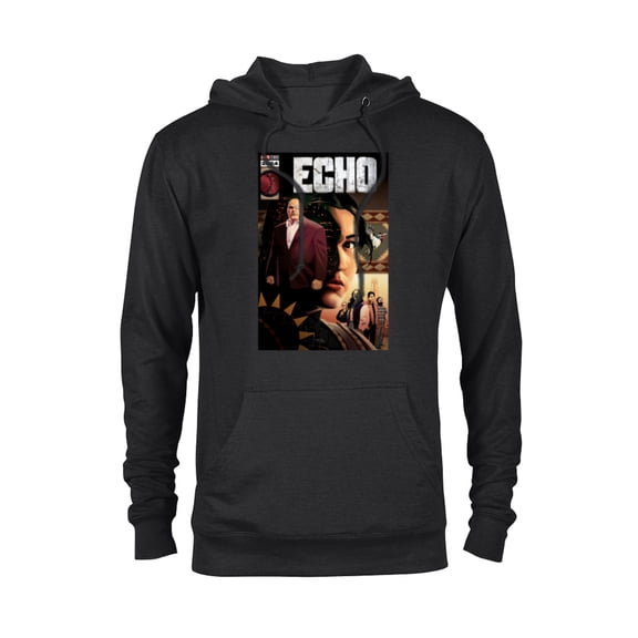 Marvel Studios Echo TV Series 2024 Comic Cover Art Disney - Pullover Hoodie for Adults - Customized-Black