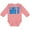 Mauve, variant on Inktastic I like to move it move it Boys or Girls Long Sleeve Baby Bodysuit