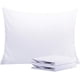 thumbnail image 2 of NTBAY Juego de 2 fundas de almohada estándar, 100% microfibra cepillada de 1800 hilos, súper suaves y acogedoras, resistentes a las arrugas, la decoloración y las manchas con cierre de sobre, fundas d, 2 of 4