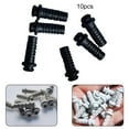 Lierteer 10pcs 3/4/5mm Cable Gland Connector Rubber Strain Relief Cord