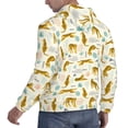 thumbnail image 6 of Sikiie Leopard Print Men's Hoodie, Essentials Hoodie, Sweatshirt, Pullover Hooded Sweatshirt for Men-Large, 6 of 7
