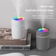 thumbnail image 4 of Injueey Humidificador de aire difusor de aceite Mini purificador ABS Color sólido estilo Simple coche multiusos Oficina dulce regalo simplemente usado Electrodomésticos Gris Injueey HA082602-02B, 4 of 6