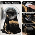thumbnail image 5 of Bleum Cade Marble Swirl Abstract Area Rugs 2x3 Entryway Rug,Black Gold Non Slip Washable Door Mat Outdoor Indoor Welcome Mat for Entrance, 5 of 10