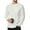 White, variant on GENTS BLISS Long Sleeve Men Shirts Crew Neck Waffle Shirts for Men Lightweight Men T shirts with Pocket