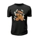 thumbnail image 1 of Playera De Oso Millonario Dinero Dolares Billetes Ropa Para Hombre Color Negro Talla Chica Marca Emil SaEs, 1 of 4