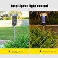 thumbnail image 3 of Litom Solar Mosquito Killer Lamp Waterproof Bug Zapper Insect Trap UV for Home,Deck,Garden,Patio,Yard,Camping,Flowerbeds,Outdoor,2 Pcs, 3 of 7