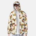 thumbnail image 2 of Balery Boho Chicken Sudadera ligera de manga larga con capucha y protección solar UPF 50+ para hombre y mujer, ideal para pesca y running-X-Large, 2 of 7