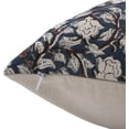 thumbnail image 5 of Fabdivine Block Print Throw Pillow Cover, 18x18 Inch Duck Canvas Decorative Cushion Cover, Floral Boho Design Blue Pillow Cover for Sofa And Couch, 5 of 5