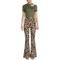 thumbnail image 3 of No Boundaries Juniors’ Flare Pants, 2-Pack, 3 of 5
