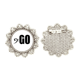 thumbnail image 1 of Ir prólogo notas de bajo de expresión Broche de plata Unbranded M, 1 of 3