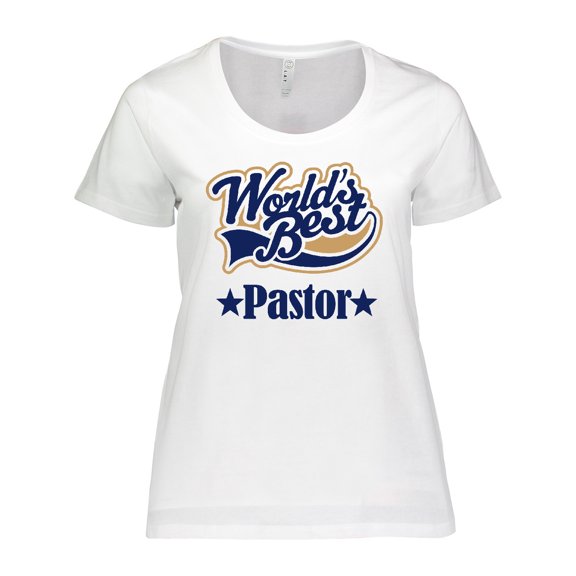 Inktastic Pastor Gift Thank You Appreciation Women's Plus Size T-Shirt