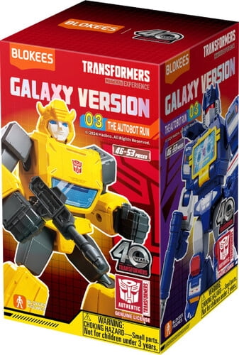 Blokees Transformers Galaxy Version 03 The Autobot Run Case of 9 Model Kit 71103