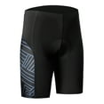 thumbnail image 2 of Santic Mens Cycling Shorts Road Bike Shorts Mens Padded Biking Shorts Breathable Black L, 2 of 7