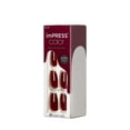 thumbnail image 6 of KISS imPRESS Color Medium Coffin Press-On Nails, ‘Winery in NYC’, 30 Count, 6 of 6