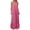 Hot Pink, variant on Qiopertar Women's Linen Style Loose Casual Adjustable Halter Maxi Dress with Pleated Hem Homewear Sleepwear Lounge Dress, Beige S