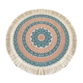 thumbnail image 1 of Manteles de Mesa Resistentes Al Calor Reutilizables con Borlas de 33cm, Manteles Individuales para Mesa de Cocina, Mesa de Cocina para Granja, Decorac Estilo C Gloria mantel, 1 of 9