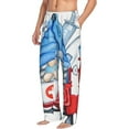 thumbnail image 2 of Daiia Medicine Gnome Truck Red Men's Sleep Pant with Pockets and Drawstring,Pajama Pants-XX-Large, 2 of 9