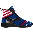 thumbnail image 4 of Aidianart Womens American Flag High Top Shoes High Top Sneakers Size 8.5, 4 of 5