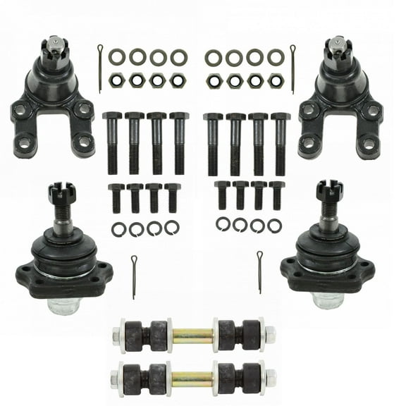 TRQ 6pc Suspension Kit Upper Lower Ball Joints Sway Bar End Links for Pathfinder PSA69908