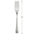 thumbnail image 3 of Exquisite 120 Pack Silver Plastic Forks - Heavy Duty - Disposable - Ideal for Catering & Parties, 3 of 6