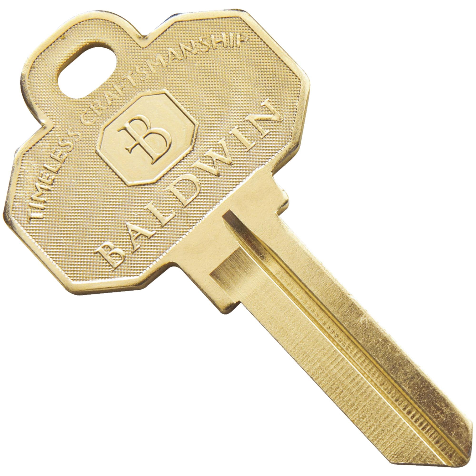 Baldwin 0403031 E R Trim Unlacquered Bright Brass