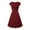 Wine, variant on Bodycon Dress Basic Outdoor Home Short Sleeve Slim T Shirt Dress Tee Dress Swing Dress Plain Ruched V Neck Mini Dress Black L2