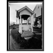 Historic Framed Print, Old Well House, Maplehurst Farm, Brooklyn, Windham County, CT, 17-7/8" x 21-7/8"