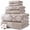 Fawn, variant on Modern Threads Charlize 6-Piece Cotton Bath Towel Set, Fawn