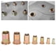 thumbnail image 5 of Tuerca de remache de acero simple y práctica Tuerca de remache zinc plateado M3/4/5/6/8/10/12 para automóviles instrumentos interruptores muebles ANGGREK Otros, 5 of 8