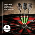 thumbnail image 6 of Viper Sure Grip Soft Tip Dart Set, 18 Grams, Green, 6 of 7